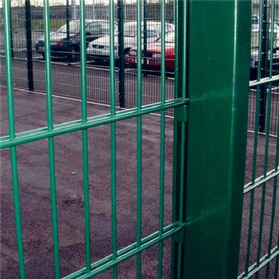 Twin Wire Mesh Fence Double Rod Fence For Germany