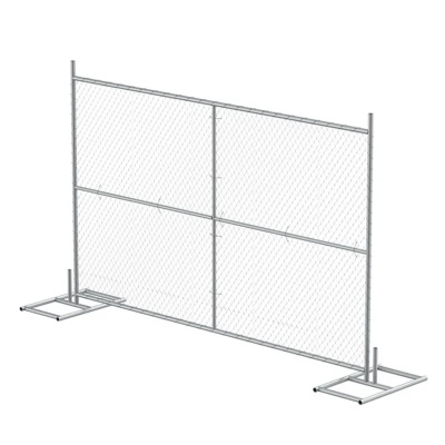 6×10 Feet Chain Link Fence Panel For Building Projects