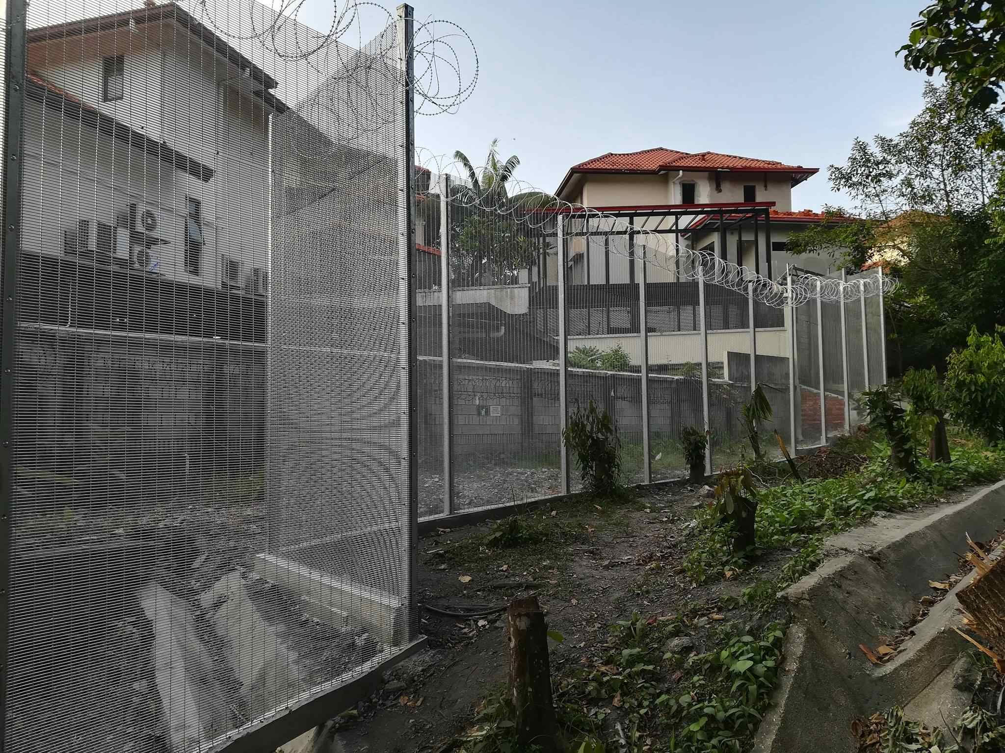 high security prison fence