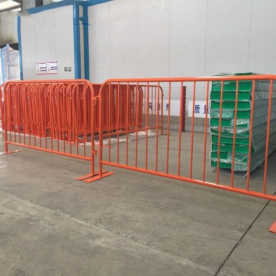 pvc powder sprayed crowd control barrier system pvc powder sprayed crowd control barrier system