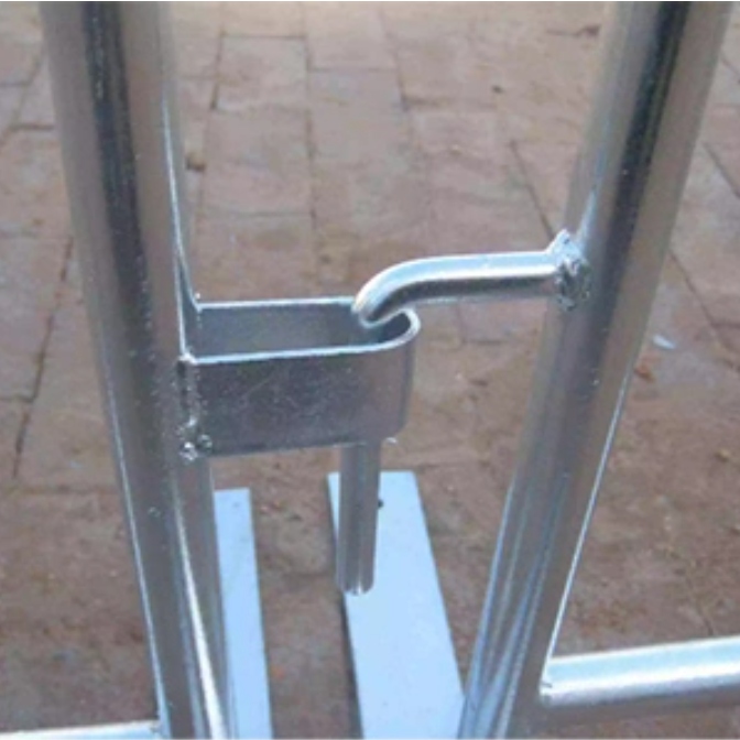 hook system of crowd control system barrier system hook system of crowd control system barrier system