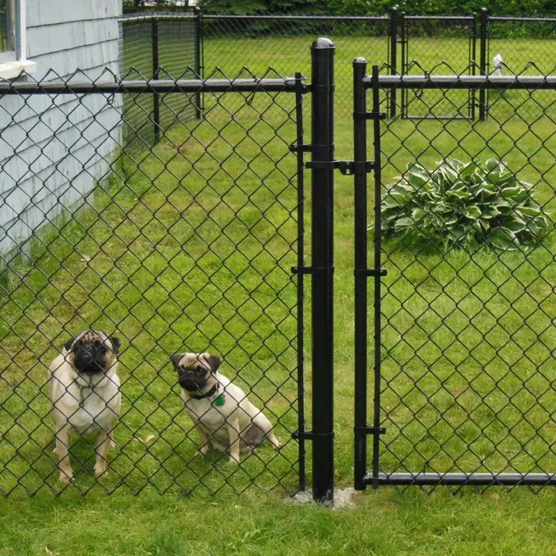 4-foot chain link fence for pets