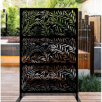 Laser Cut Decorative Fence Panels Aluminium Garden Fence