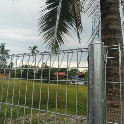 Roll Top Fence Galvanized And Powder Coated Fencing